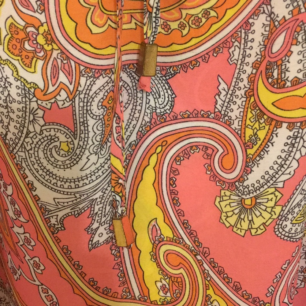 Pink Paisly Top